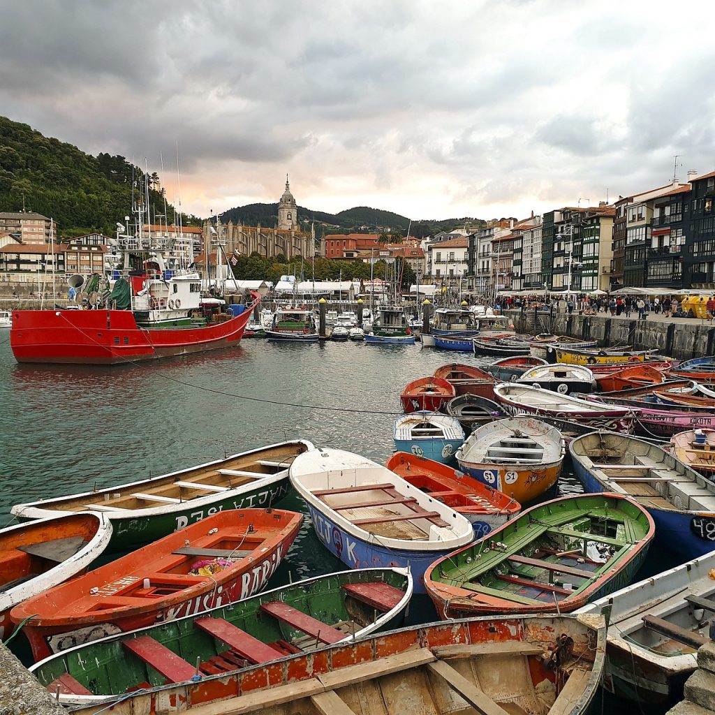 lekeitio, basque country, port